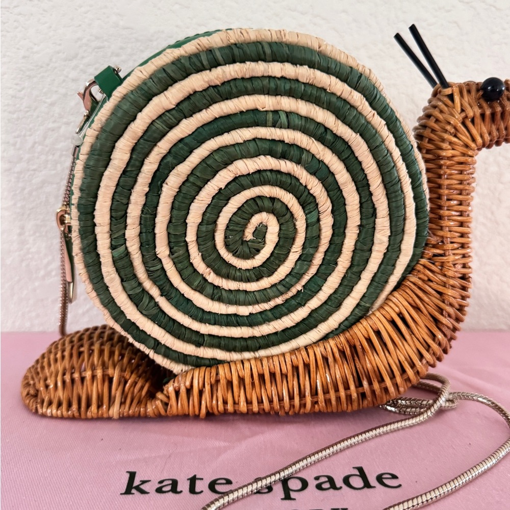 Kate Spade Spring Forward Wicker Snail - Picture 4 of 11